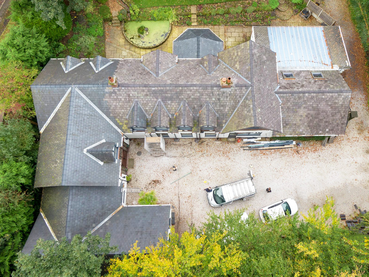 Re-Roof in Welsh Slate