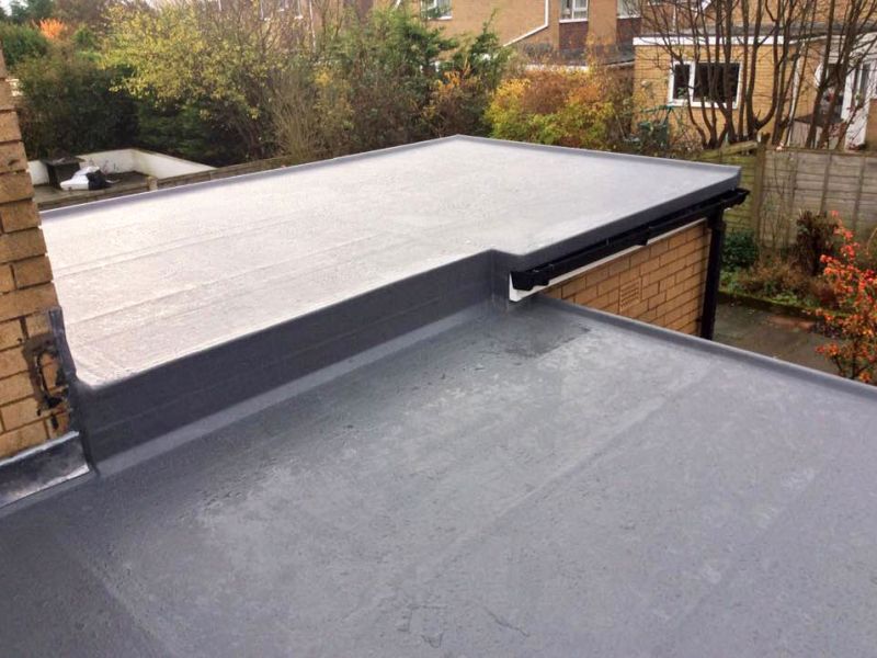 GRP Fibreglass Flat Roof