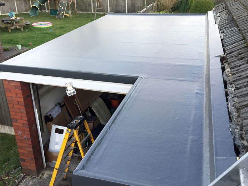 GRP Fibreglass Flat Roof