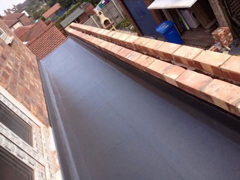 GRP Fibreglass Flat Roof