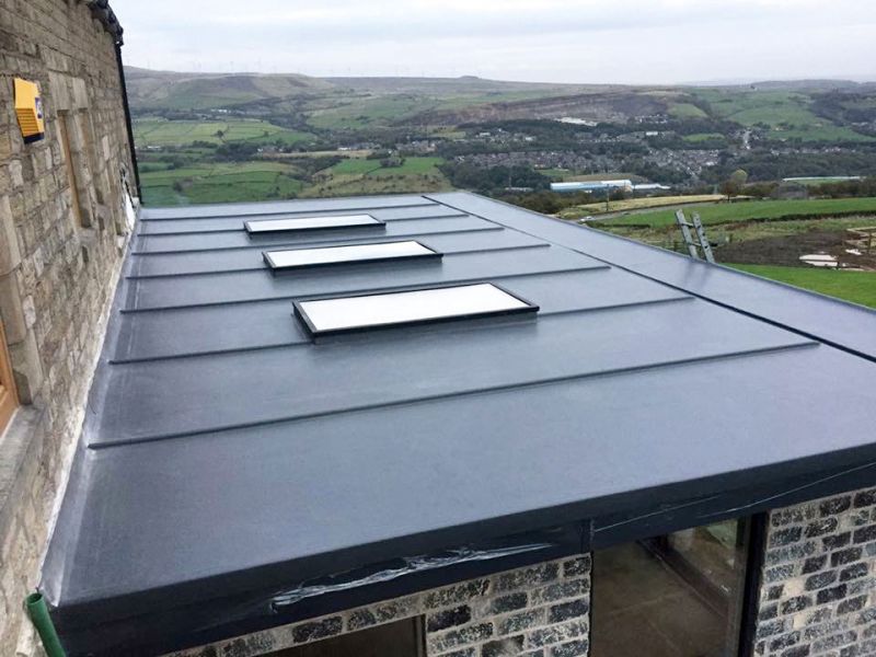 GRP Fibreglass Flat Roof