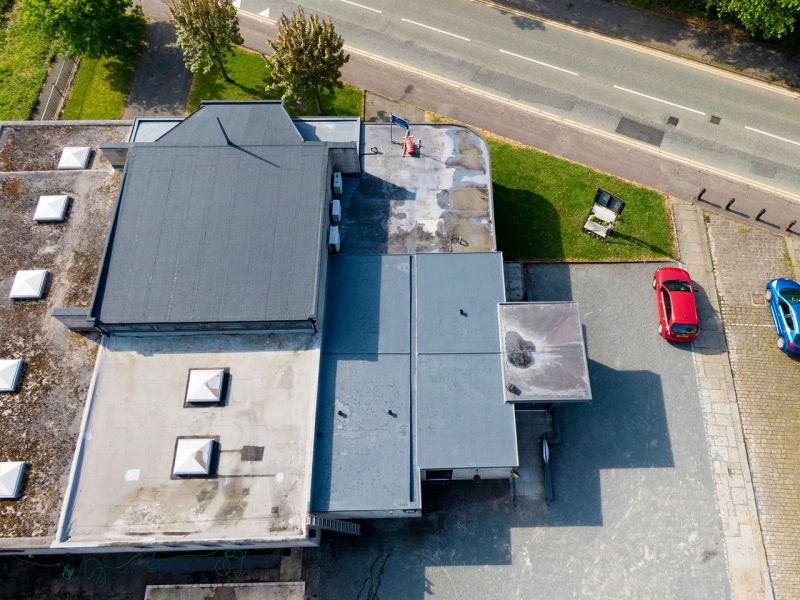 GRP Fibreglass Flat Roof in Rochdale