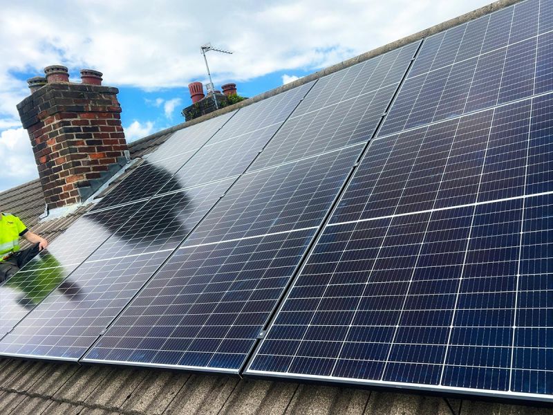 Solar Panel Roofing Installation