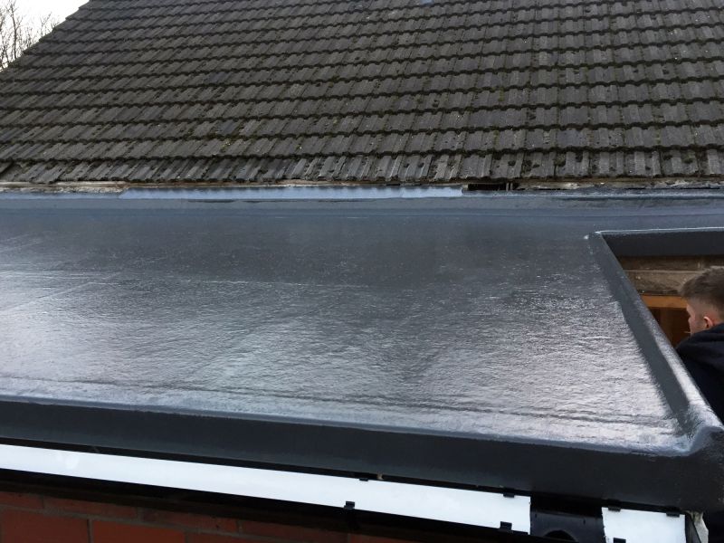 GRP Fibreglass Flat Roof