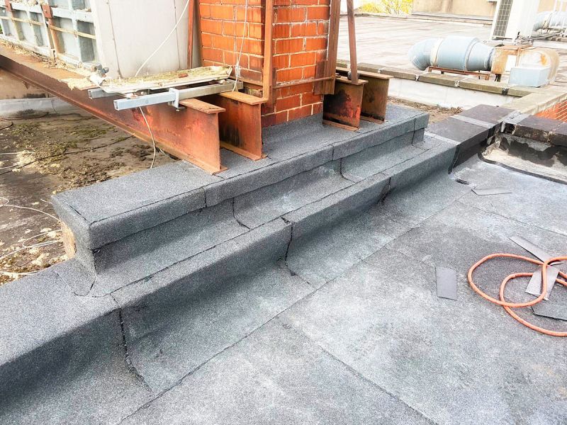 Commercial Roofing in Rochdale (Progress)