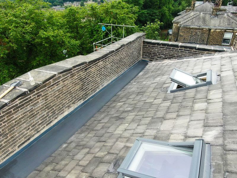 Re-Slate Roofing a Period Property in Bacup