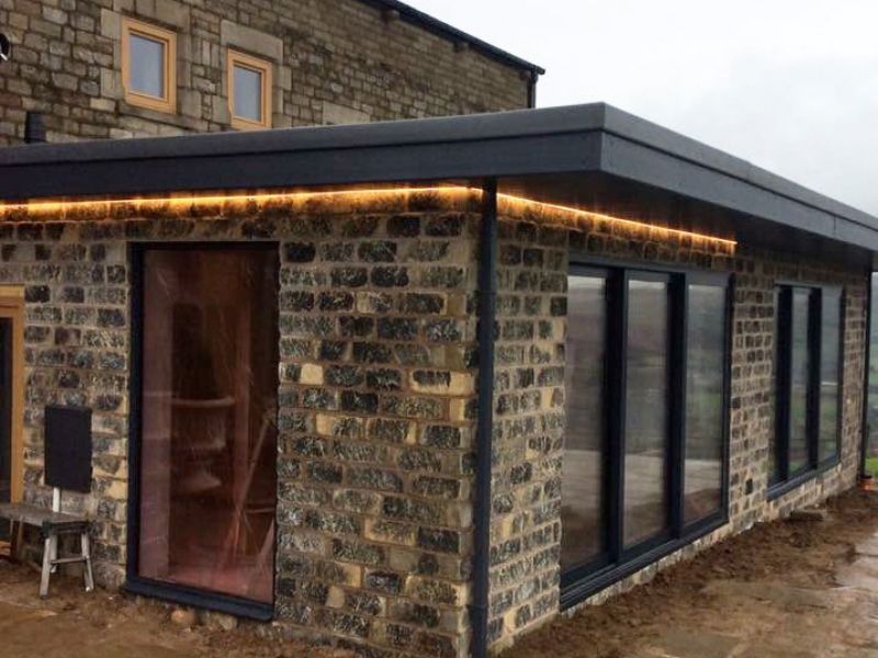 GRP Fibreglass Flat Roof