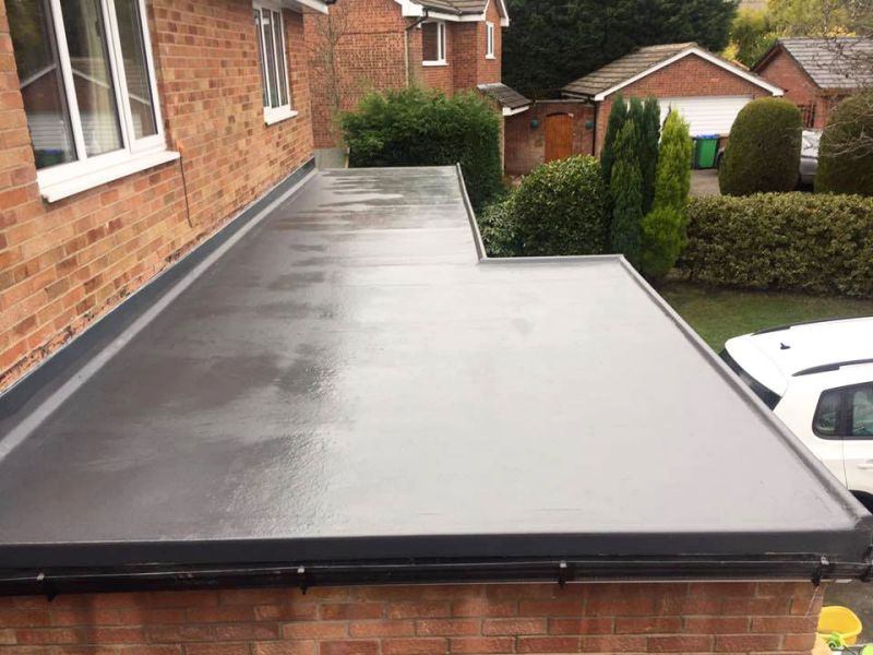 GRP Fibreglass Flat Roof
