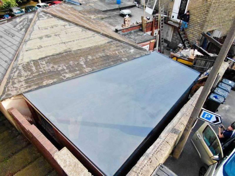 GRP Fibreglass Flat Roof