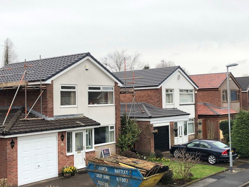 3 Roofs on 1 Street