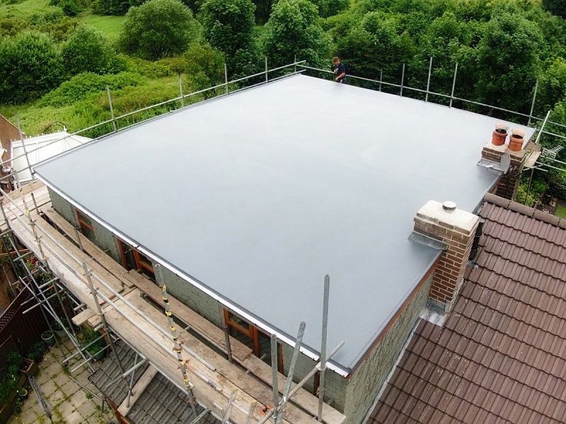 GRP Flat Roofing in Milnrow