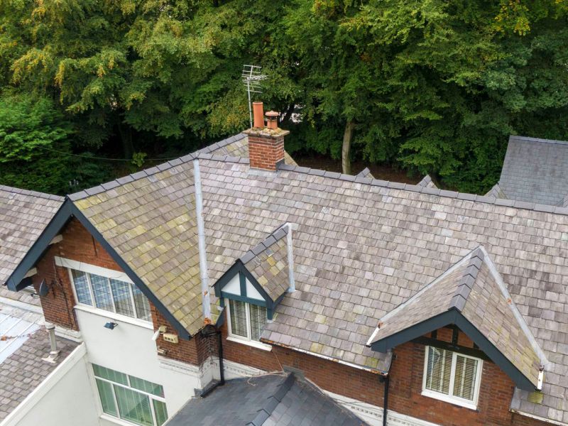Re-Roof in Reclaimed Welsh Slate