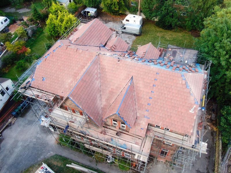 Re-roofing Progresses in Birkenhead
